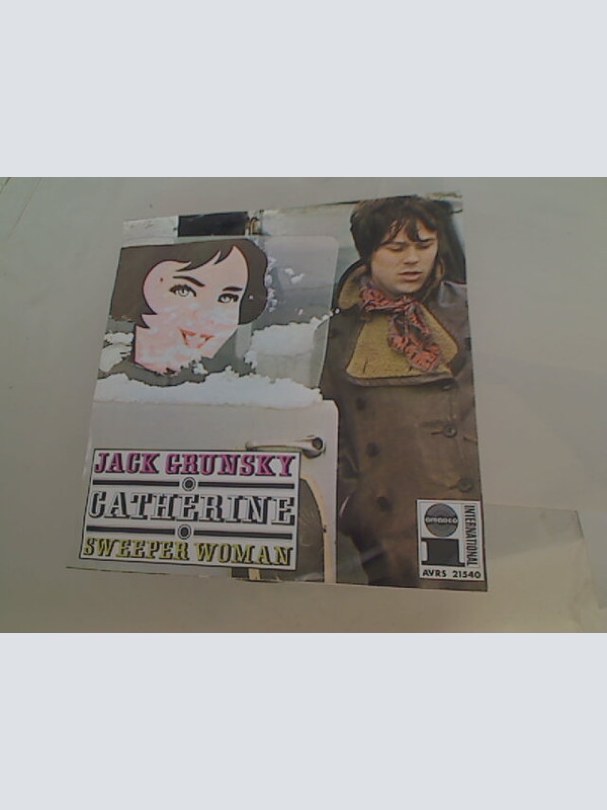 Vinyl / Jack Grunsky - Catherine /Sweeper Woman