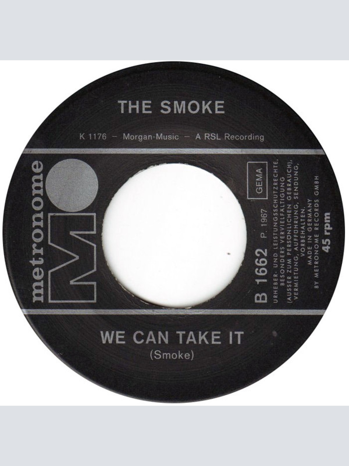 Vinyl / The Smoke - My Friend Jack