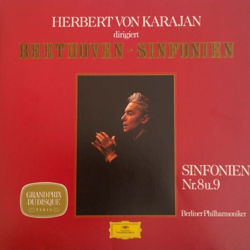 Vinyl / Ludwig van Beethoven, Herbert von Karajan, Berliner Philharmoniker - Herbert von Karajan dirigiert Beethoven-Sinfonien / Sinfonien Nr.8 u. 9