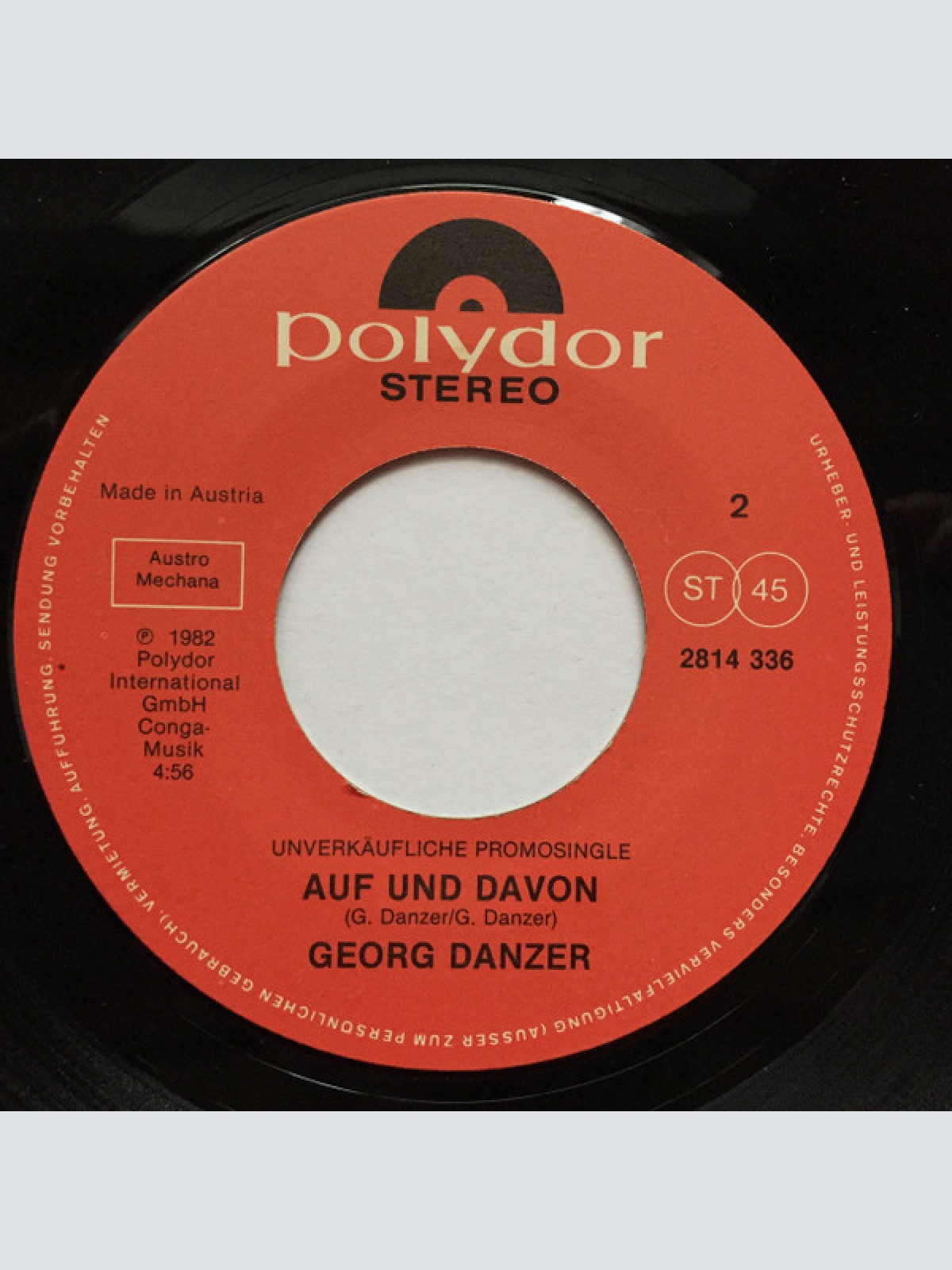 Vinyl / Georg Danzer - Gib Mir Die Kraft