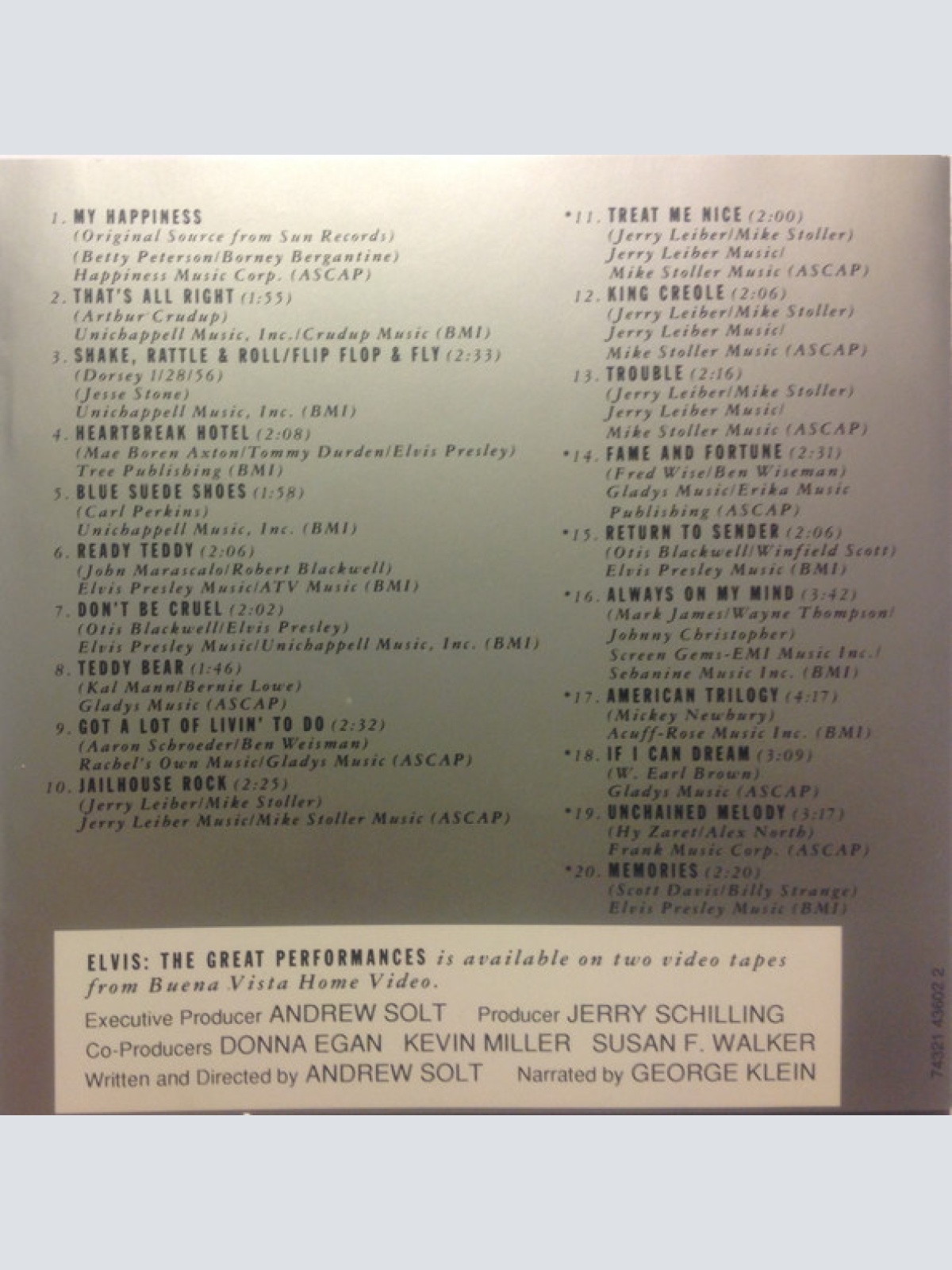 CD / Elvis Presley - The Great Performances