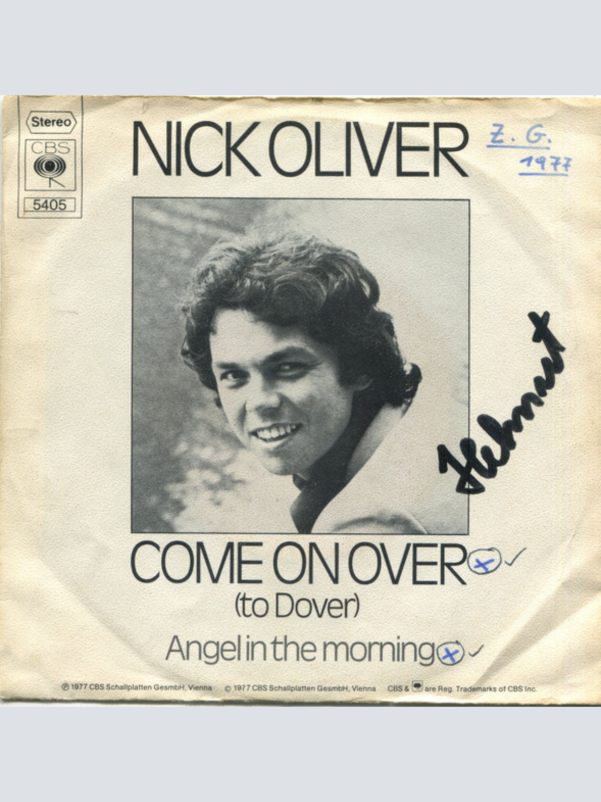 Vinyl / Nick Oliver* - Come On Over