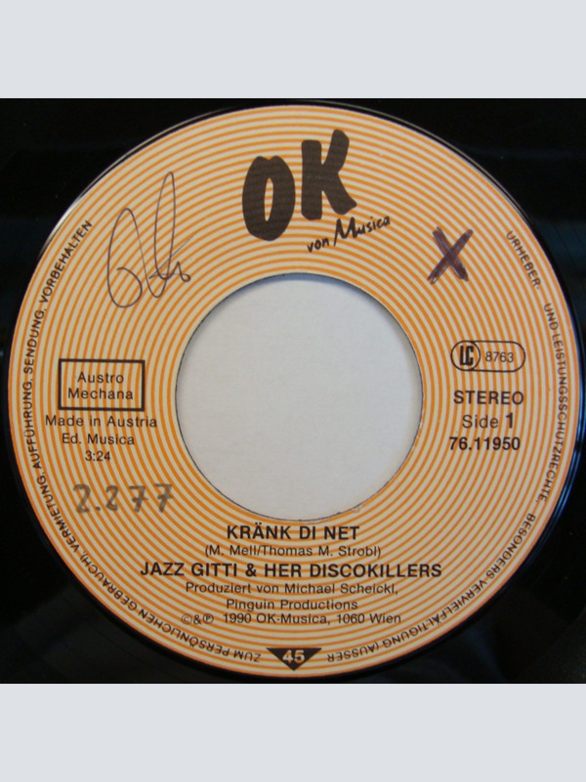 Vinyl / Jazz Gitti & Her Disco Killers* - Kränk Di Net