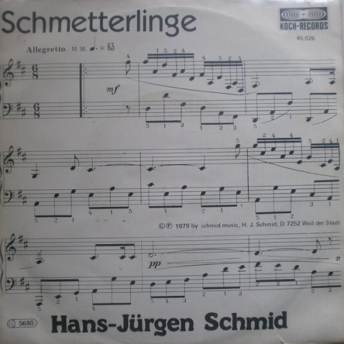 Vinyl / Hans-Jürgen Schmid - Schmetterlinge