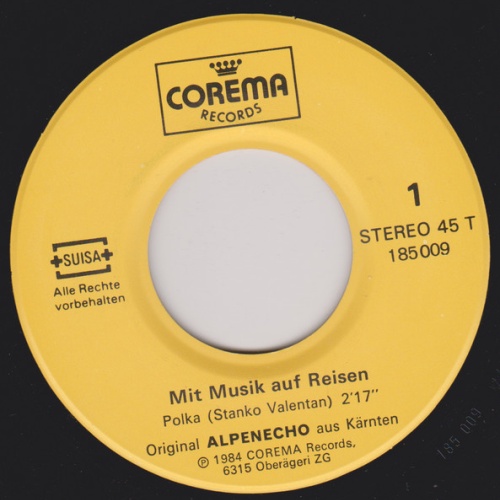 Vinyl / Original Alpenecho Aus Kärnten* - Mit Musik auf Reisen / Adelheid