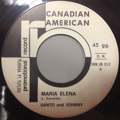 Vinyl / Santo And Johnny* / I Barritas - Maria Elena / Sanctus