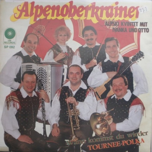 Vinyl / Alpenoberkrainer Mit Ivanka* Und Otto* - Tournee-Polka