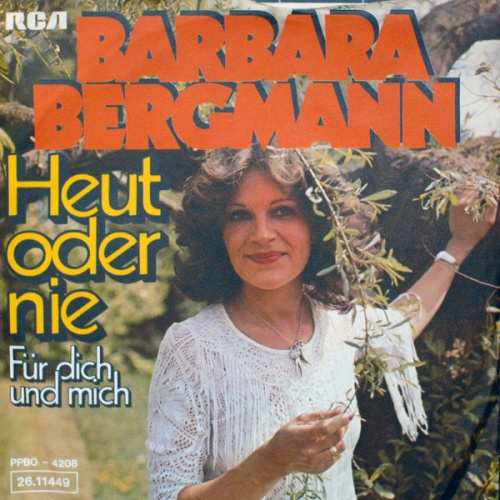 Vinyl / Barbara Bergmann - Heut Oder Nie / Für Dich Und Mich