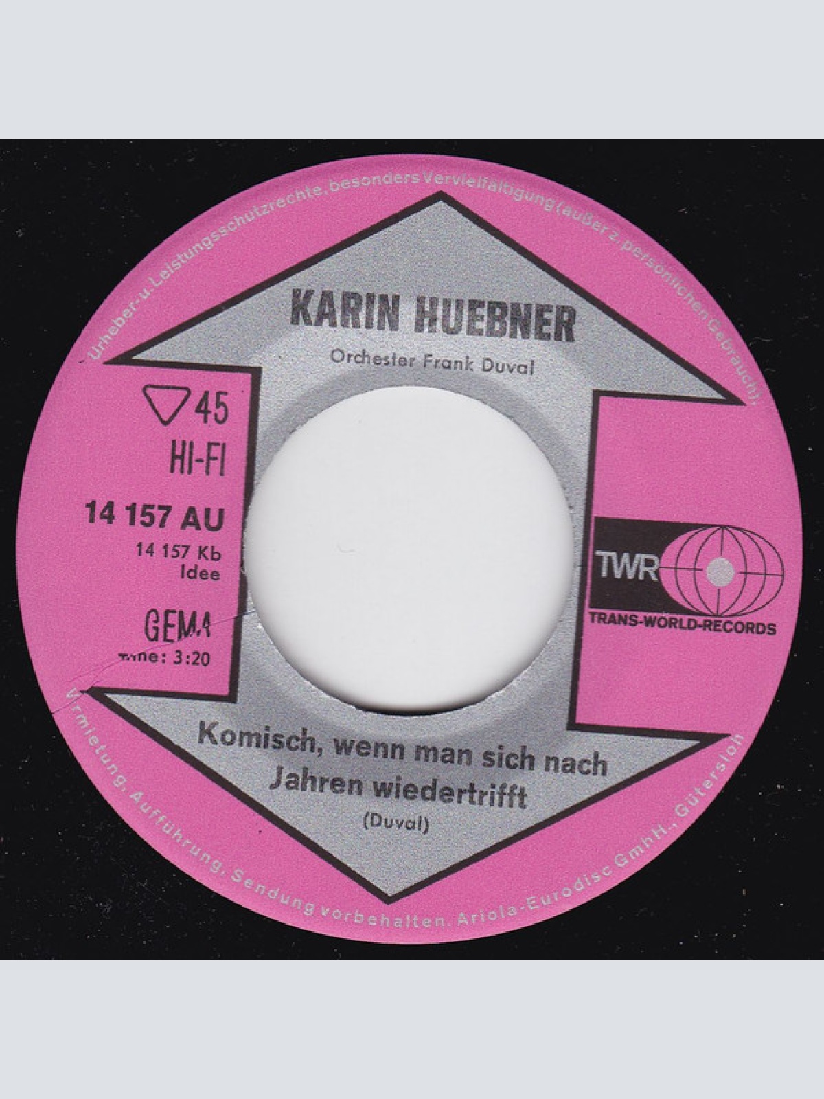 Vinyl / Karin Huebner* - Babuschka / Komisch, Wenn Man Sich Nach Jahren Wiedertrifft