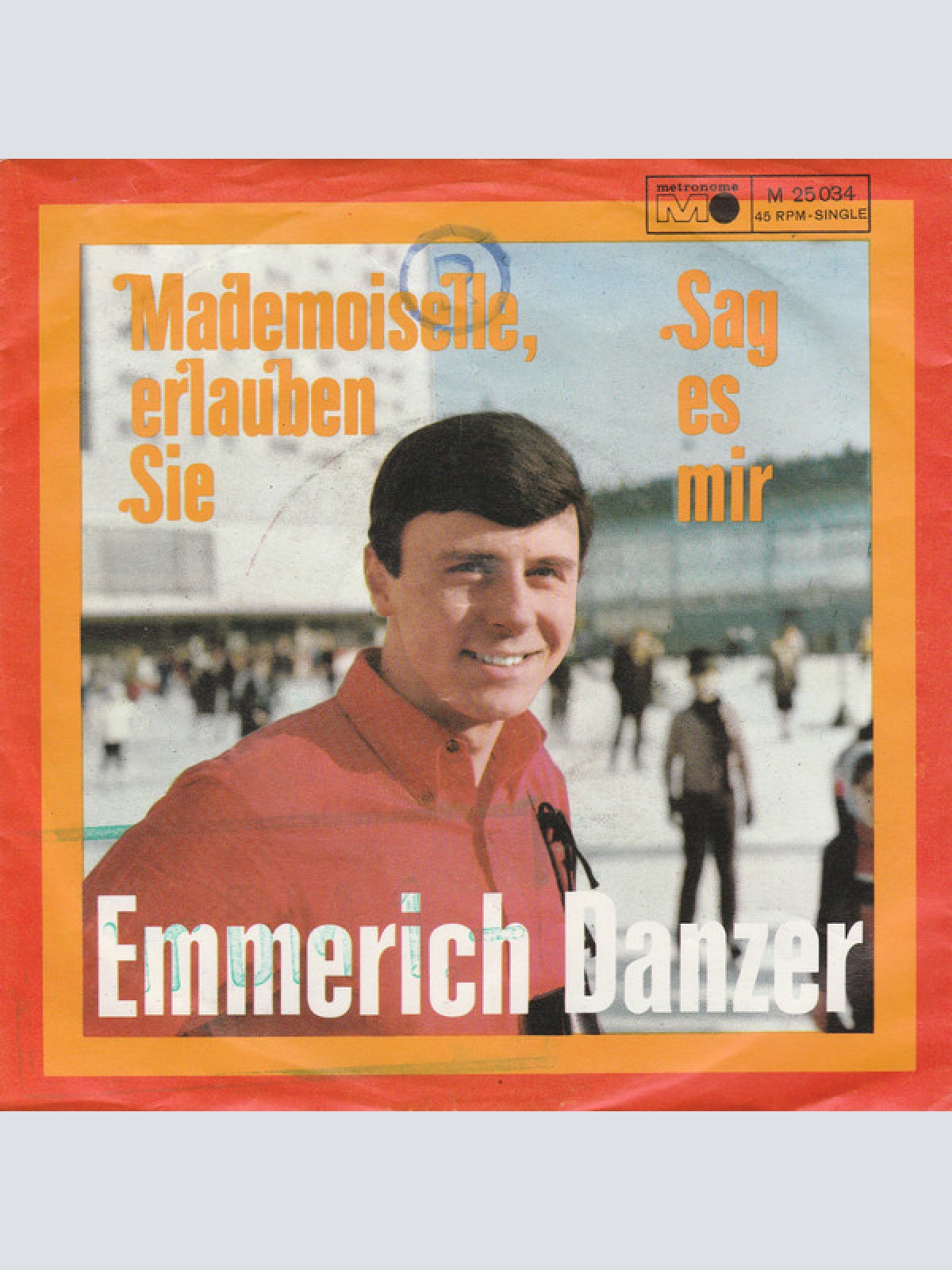 Vinyl / Emmerich Danzer - Mademoiselle, Erlauben Sie / Sag Es Mir