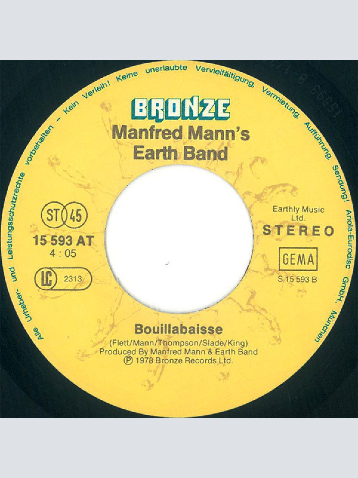 Vinyl / Manfred Mann's Earth Band - Davy's On The Road Again