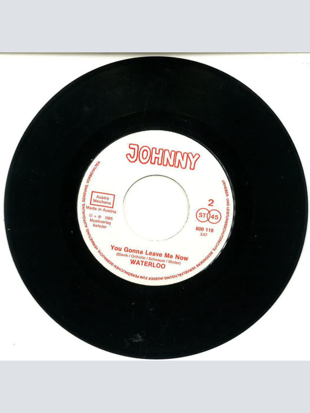 Vinyl / Waterloo & Robinson - 15 Jahre Waterloo - Jubiläumsangebot