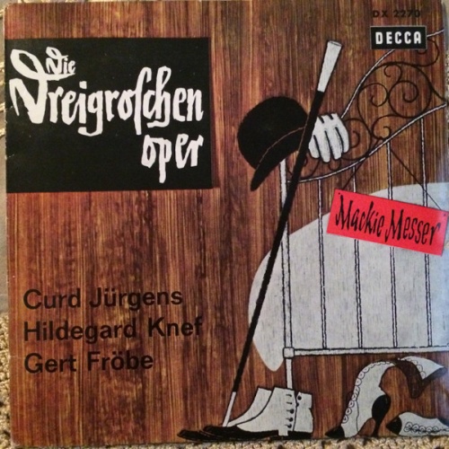 Vinyl / Curd Jürgens, Hildegard Knef, Gert Fröbe - Die Dreigroschenoper