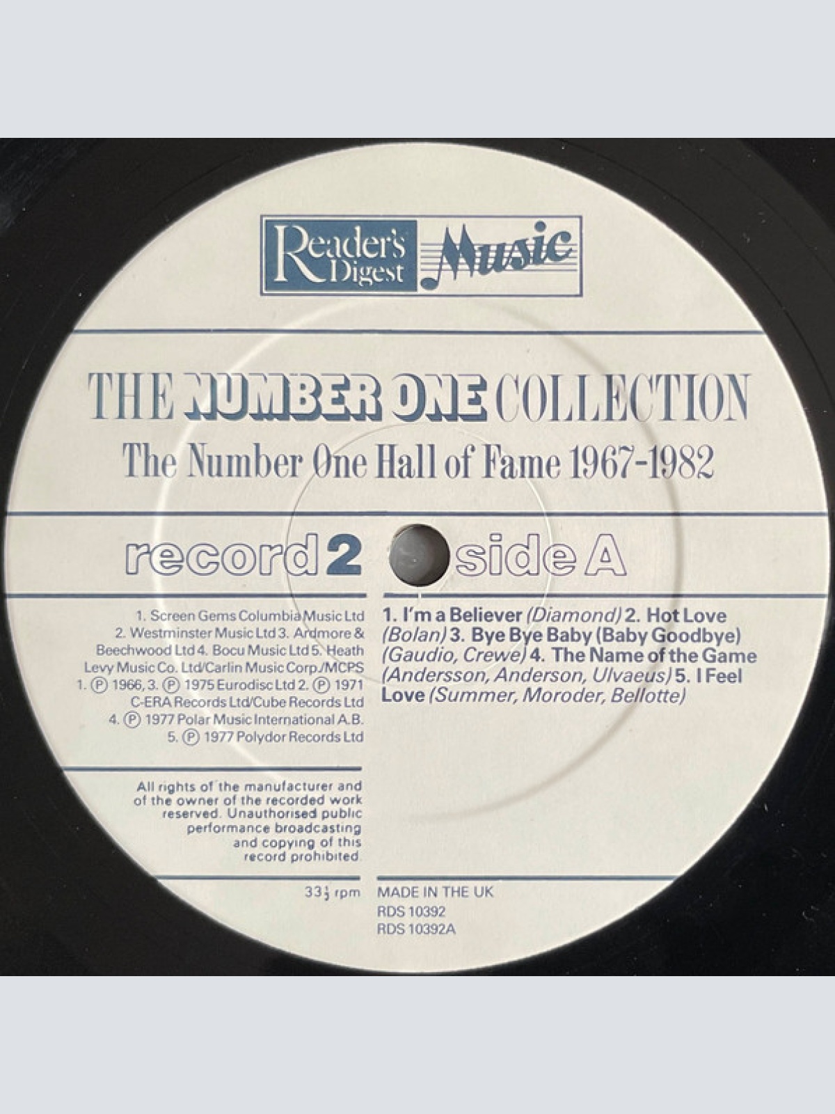 Vinyl / Various - The Number One Collection