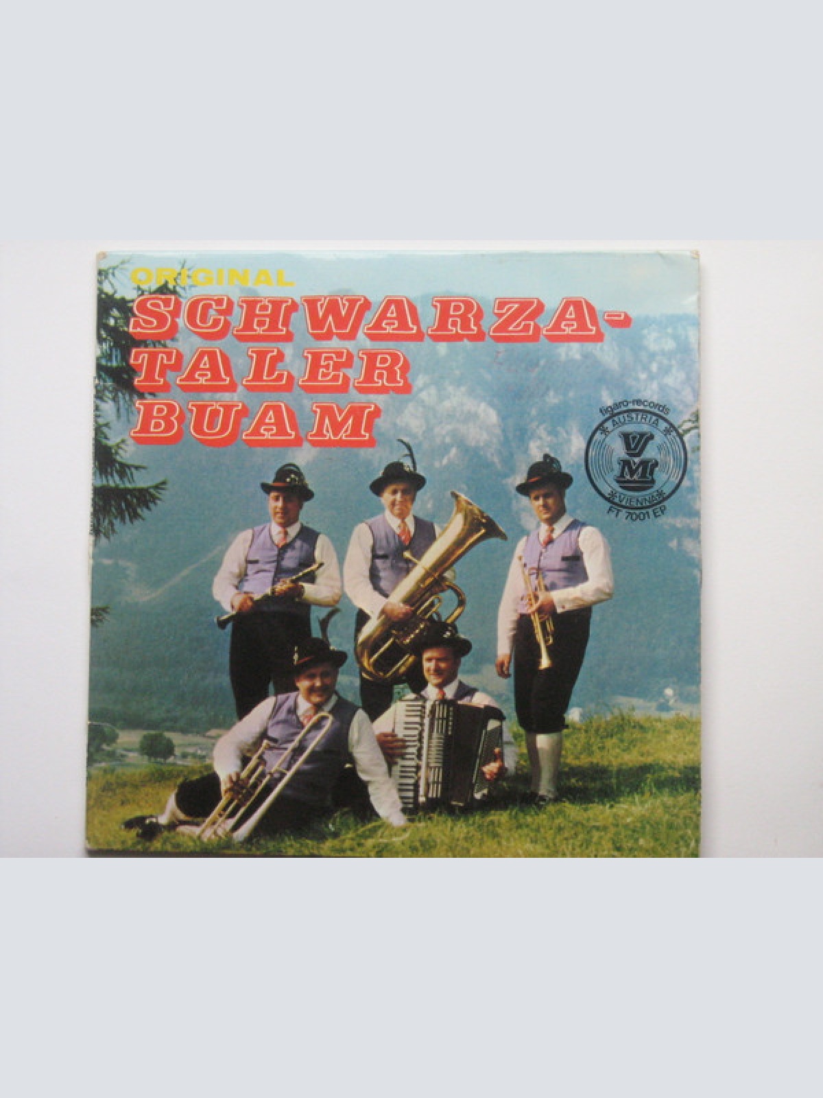 Vinyl / Die Original Schwarzataler Buam - Wenn die Luft zum schneid´n is´