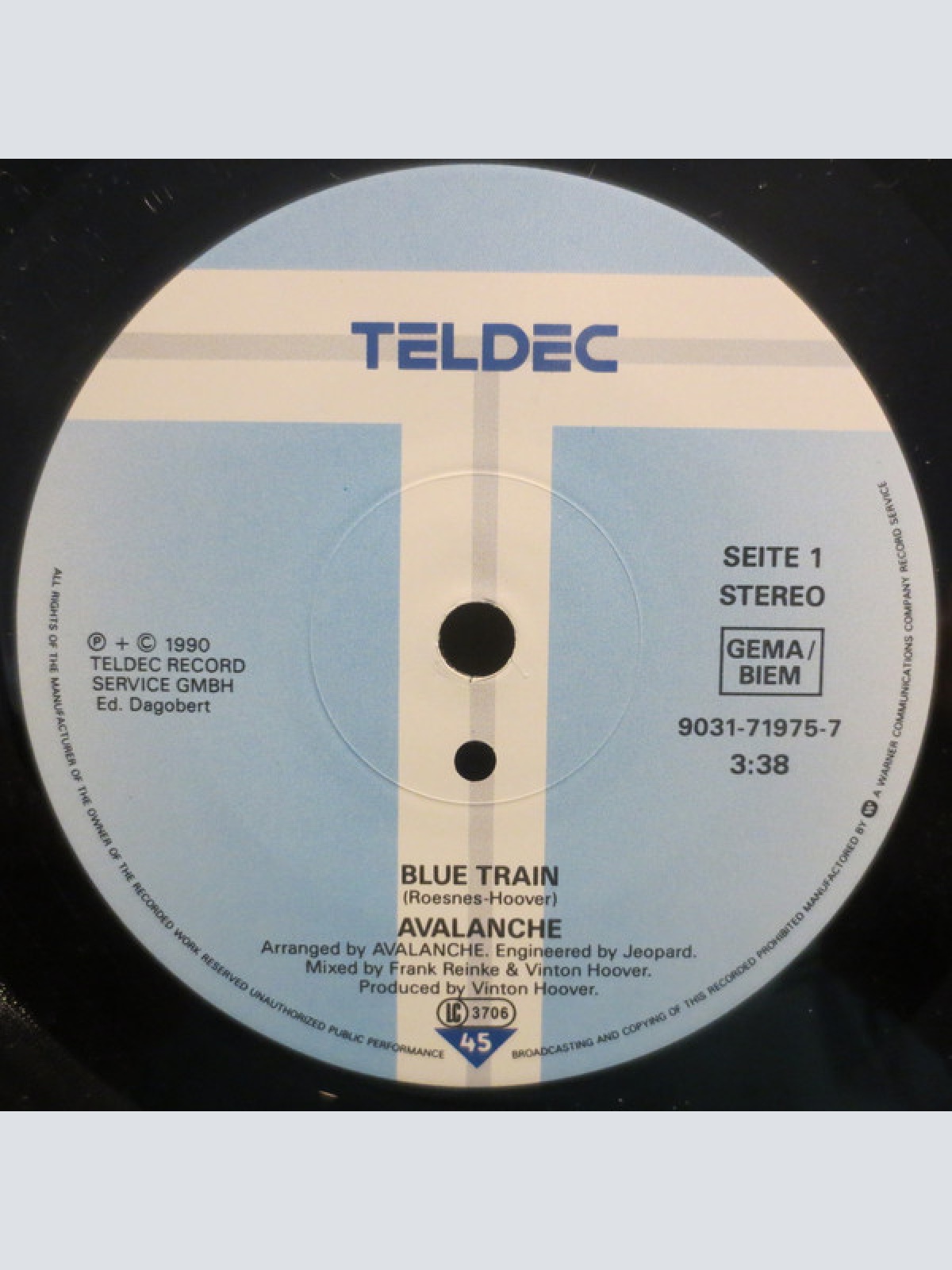 Vinyl / Avalanche (8) - Blue Train