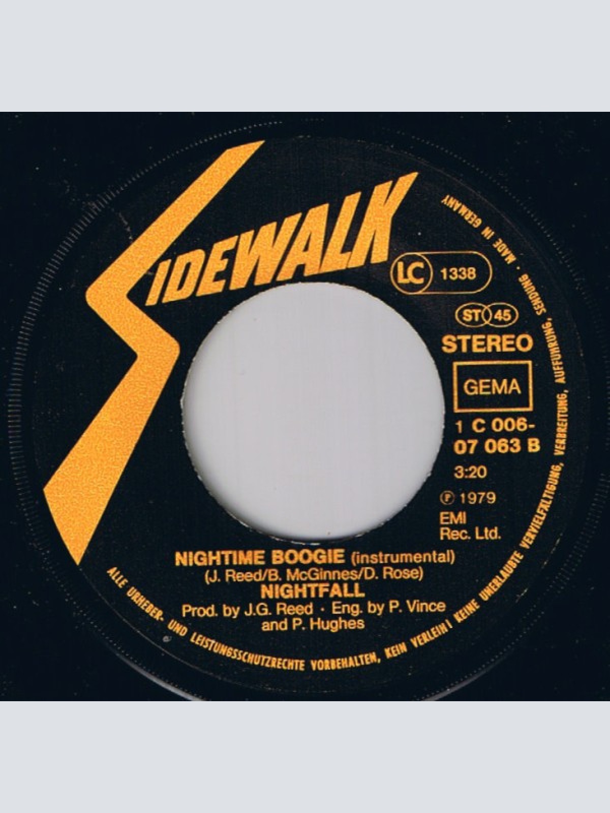 Vinyl / Nightfall (4) - Nightime Boogie