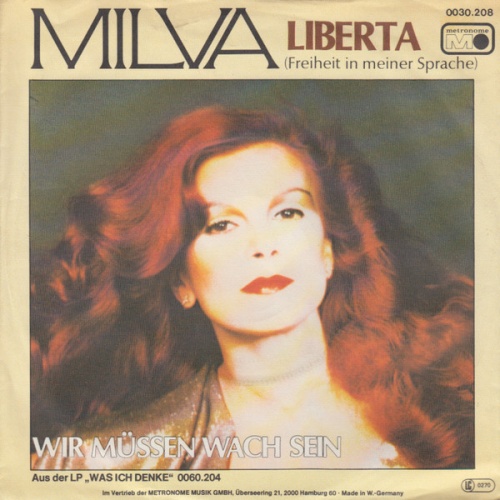 Vinyl / Milva - Liberta (Freiheit In Meiner Sprache)