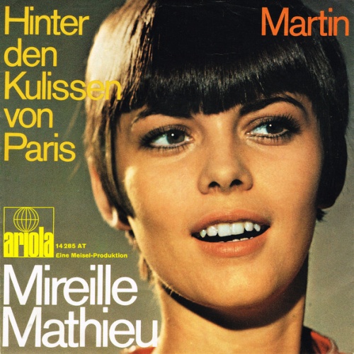 Vinyl / Mireille Mathieu - Hinter Den Kulissen Von Paris / Martin