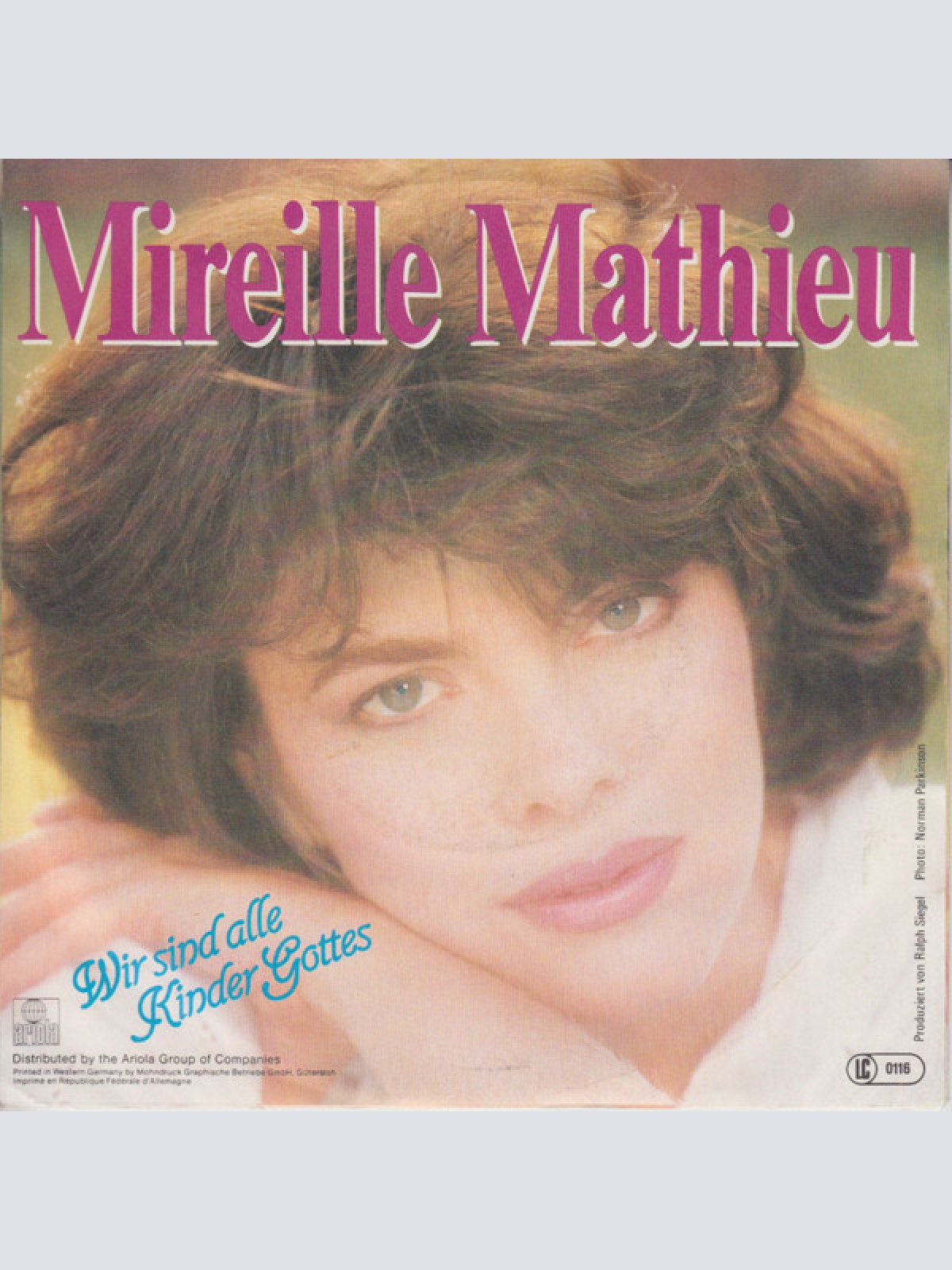 Vinyl / Mireille Mathieu - Mon Amour (In Den Armen Deiner Zärtlichkeit)