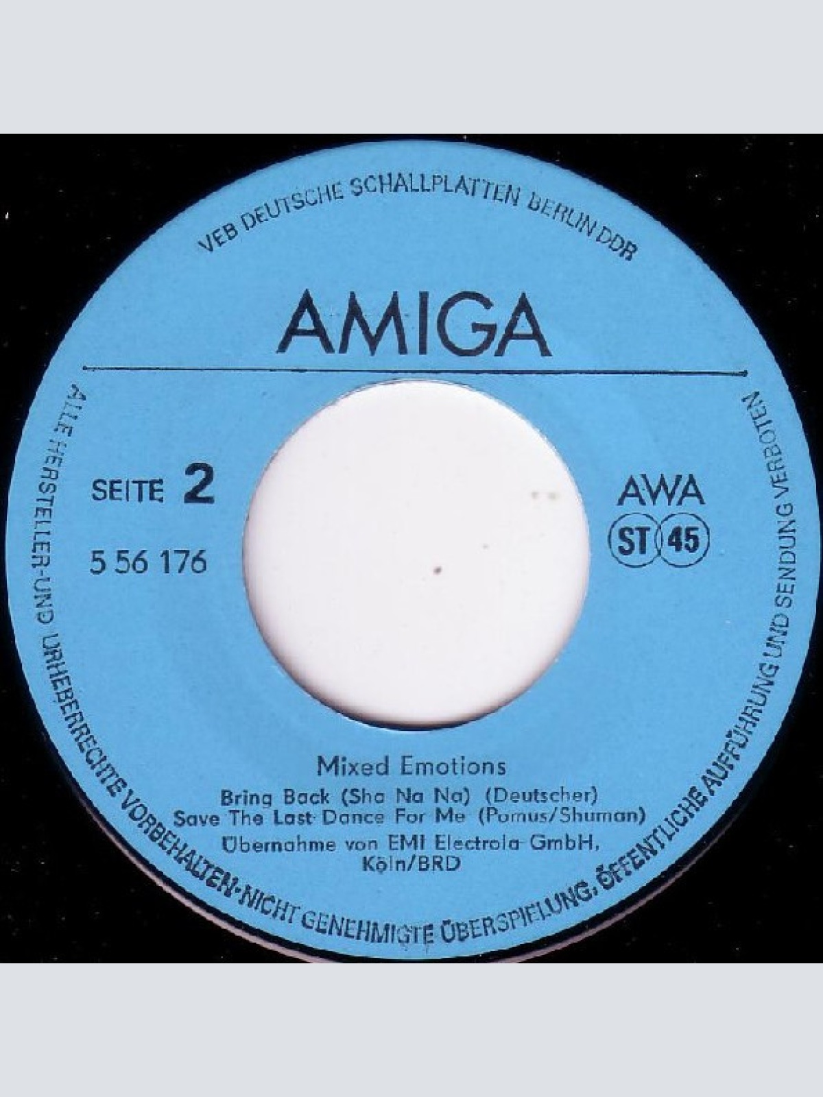 Vinyl / Mixed Emotions - Mixed Emotions