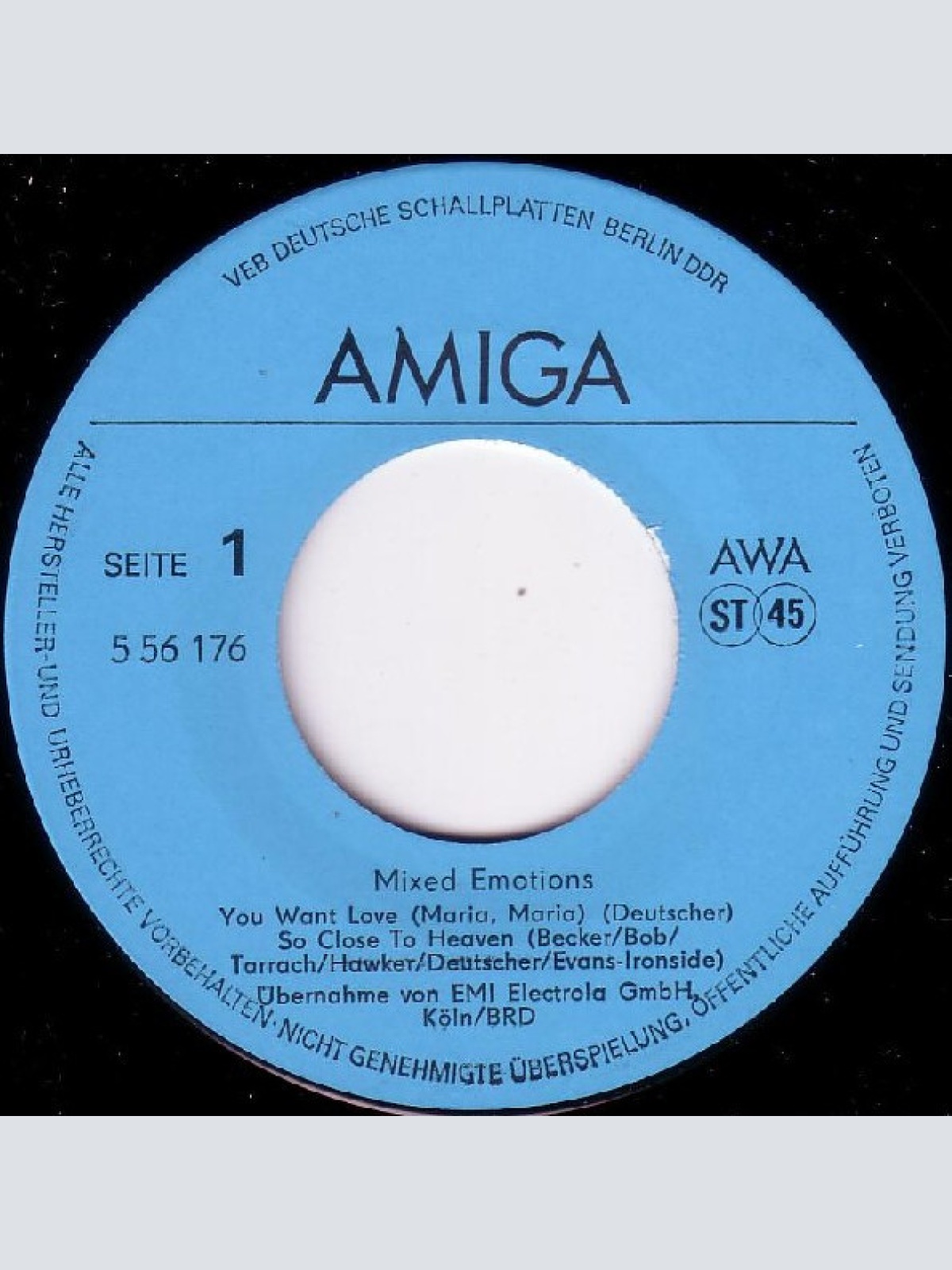 Vinyl / Mixed Emotions - Mixed Emotions