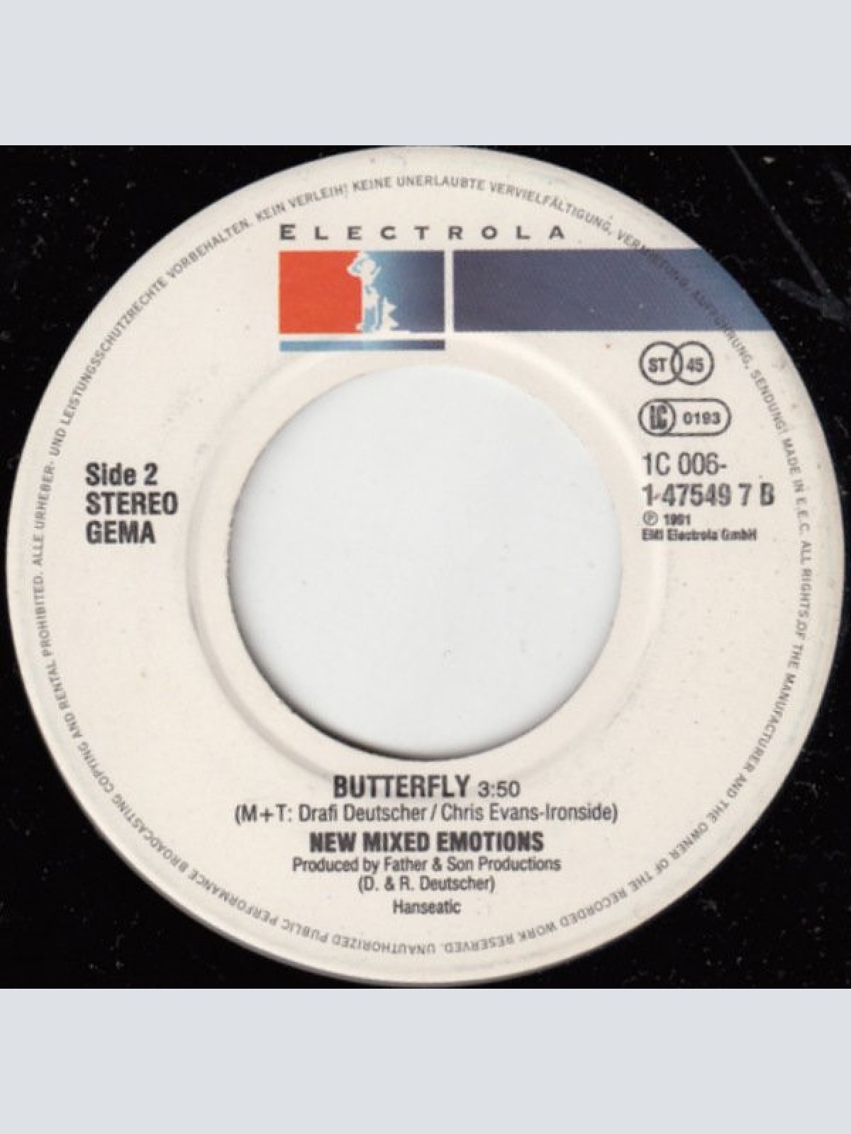 Vinyl / New Mixed Emotions - Sensuality