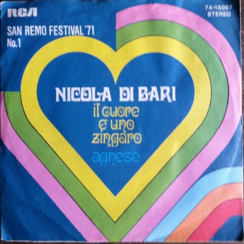 Vinyl / Nicola Di Bari - Il Cuore Ѐ  Uno Zingaro / Agnese