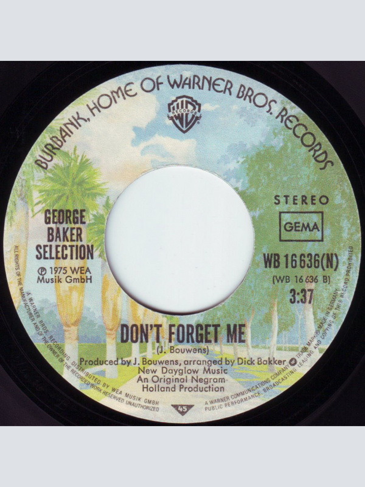 Vinyl / George Baker Selection - Morning Sky