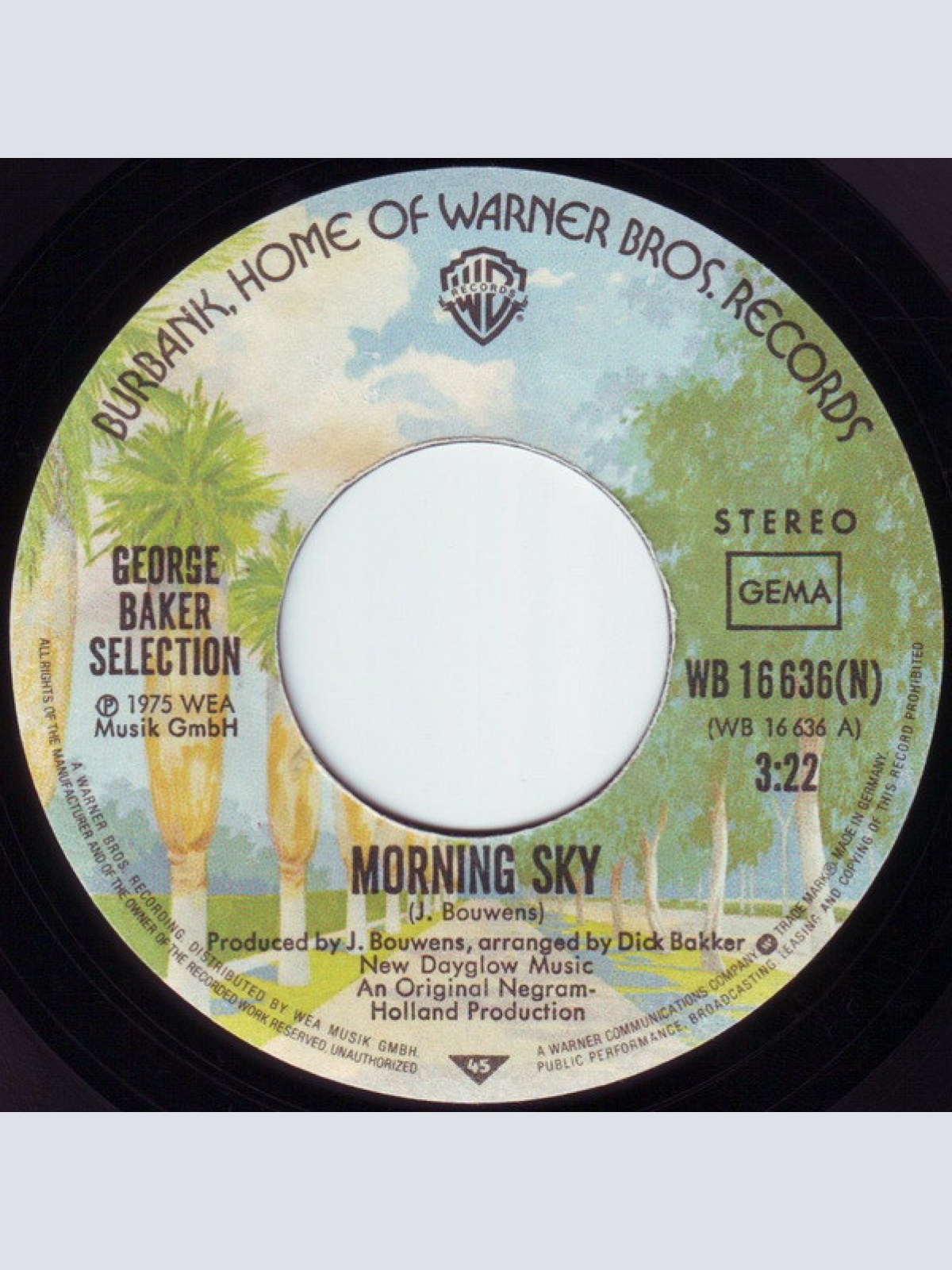 Vinyl / George Baker Selection - Morning Sky