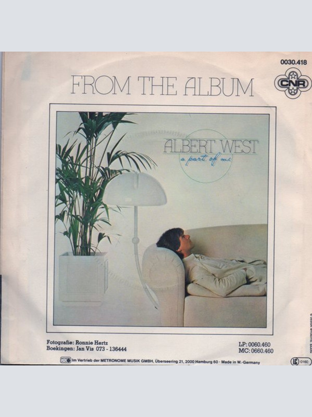 Vinyl / Albert West - Don't Say You'll Leave This Summer
