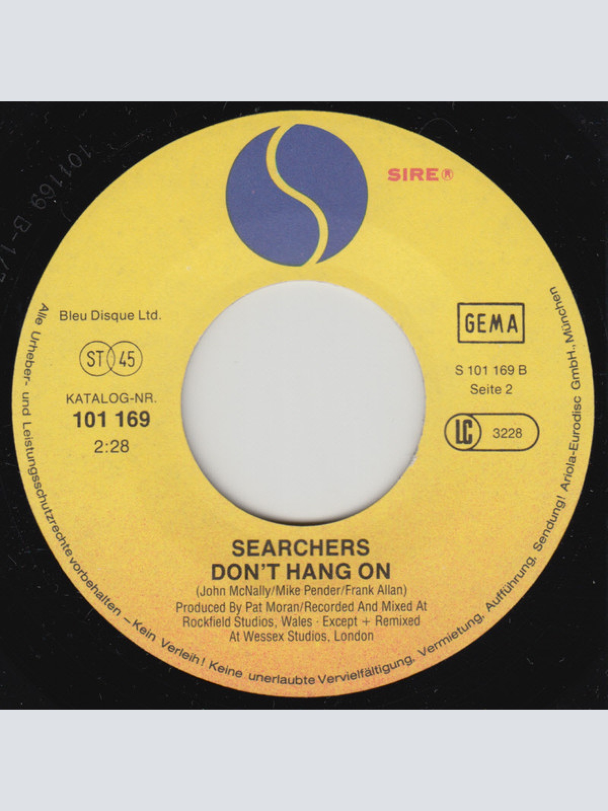 Vinyl / The Searchers - Hearts In Her Eyes