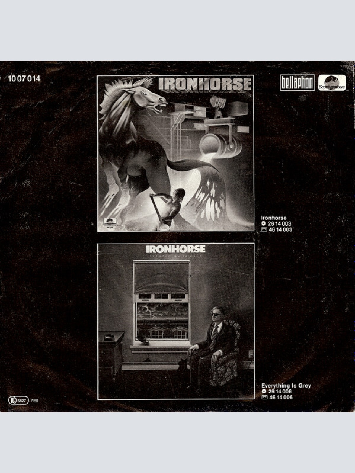 Vinyl / Ironhorse - What's Your Hurry Darlin' / Sweet Lui-Louise
