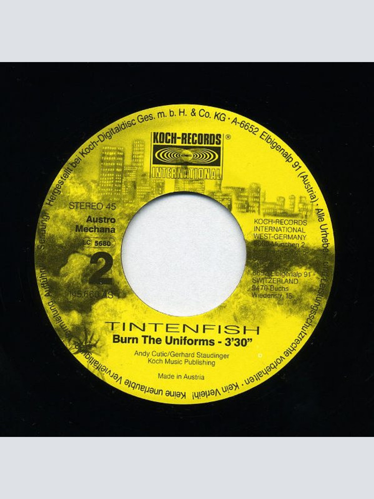 Vinyl / Tintenfish - How Can I Know