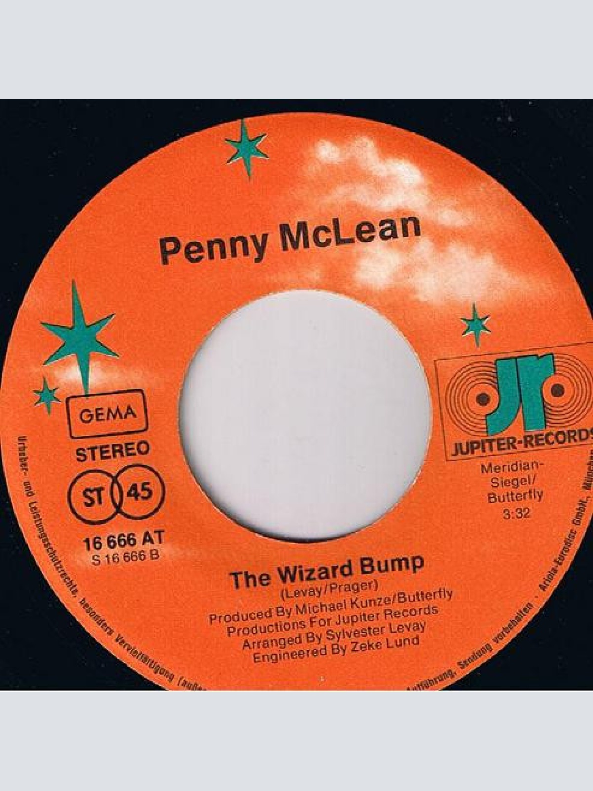 Vinyl / Penny McLean - 1-2-3-4... Fire!