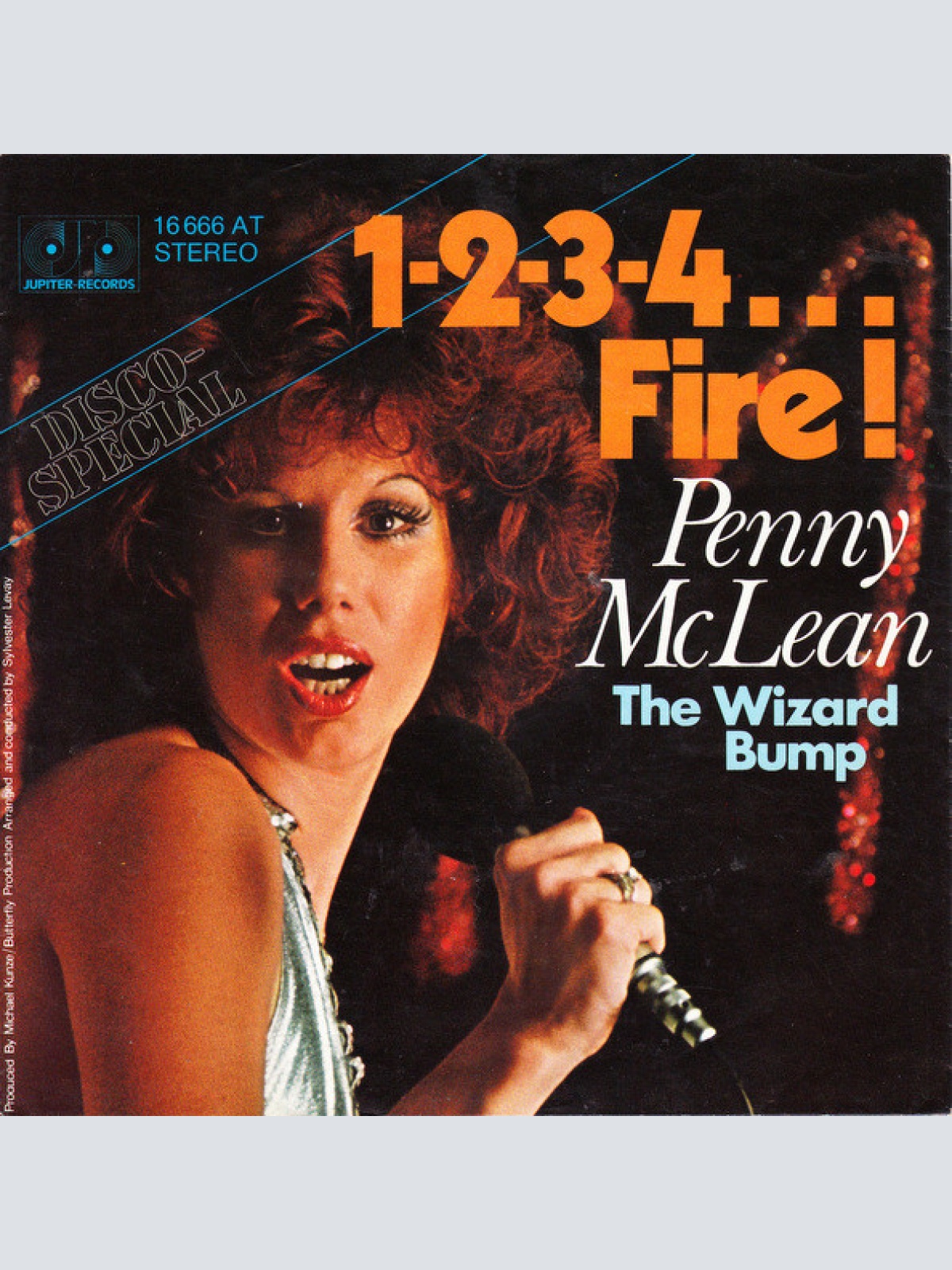 Vinyl / Penny McLean - 1-2-3-4... Fire!