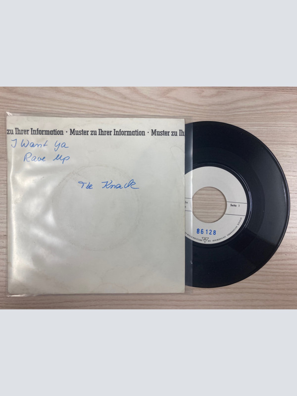 Vinyl / The Knack (3) - I Want Ya