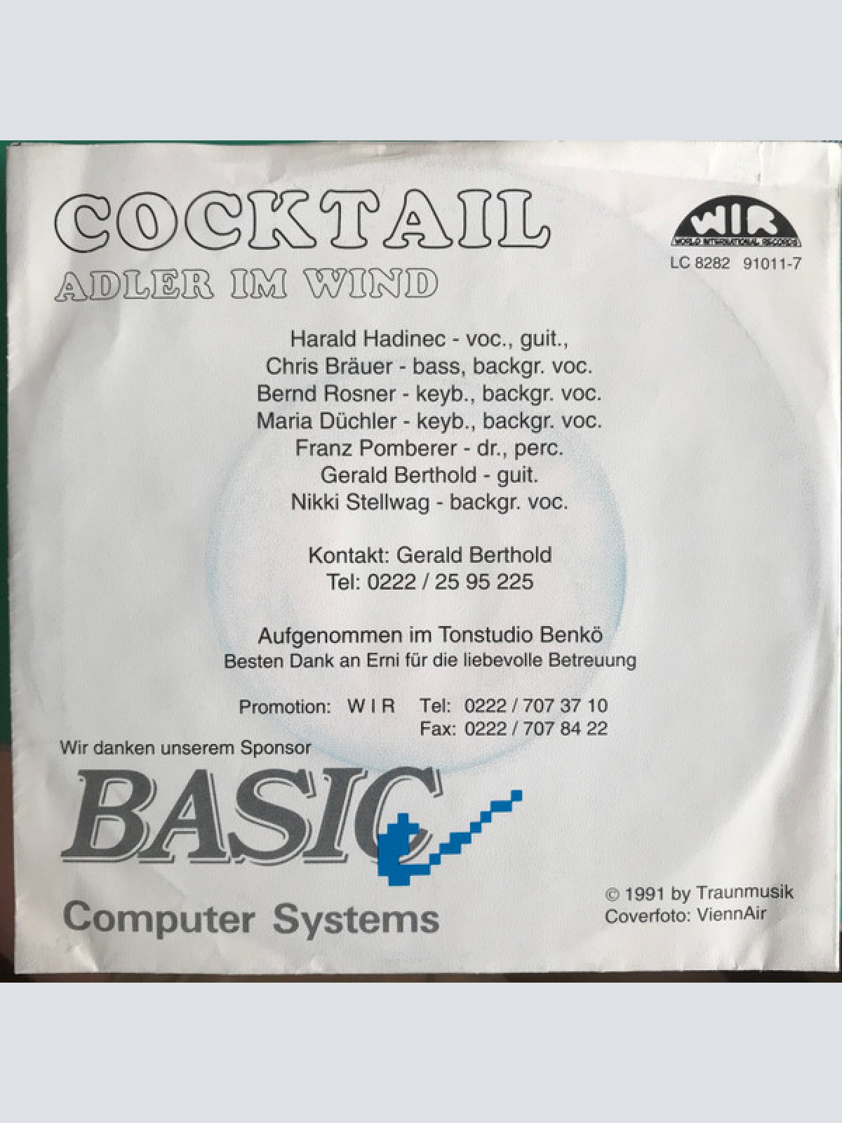 Vinyl / Cocktail (26) - Adler Im Wind