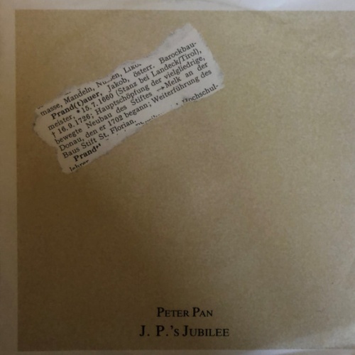 Vinyl / Peter Pan (14) - J.P.'s Jubilee