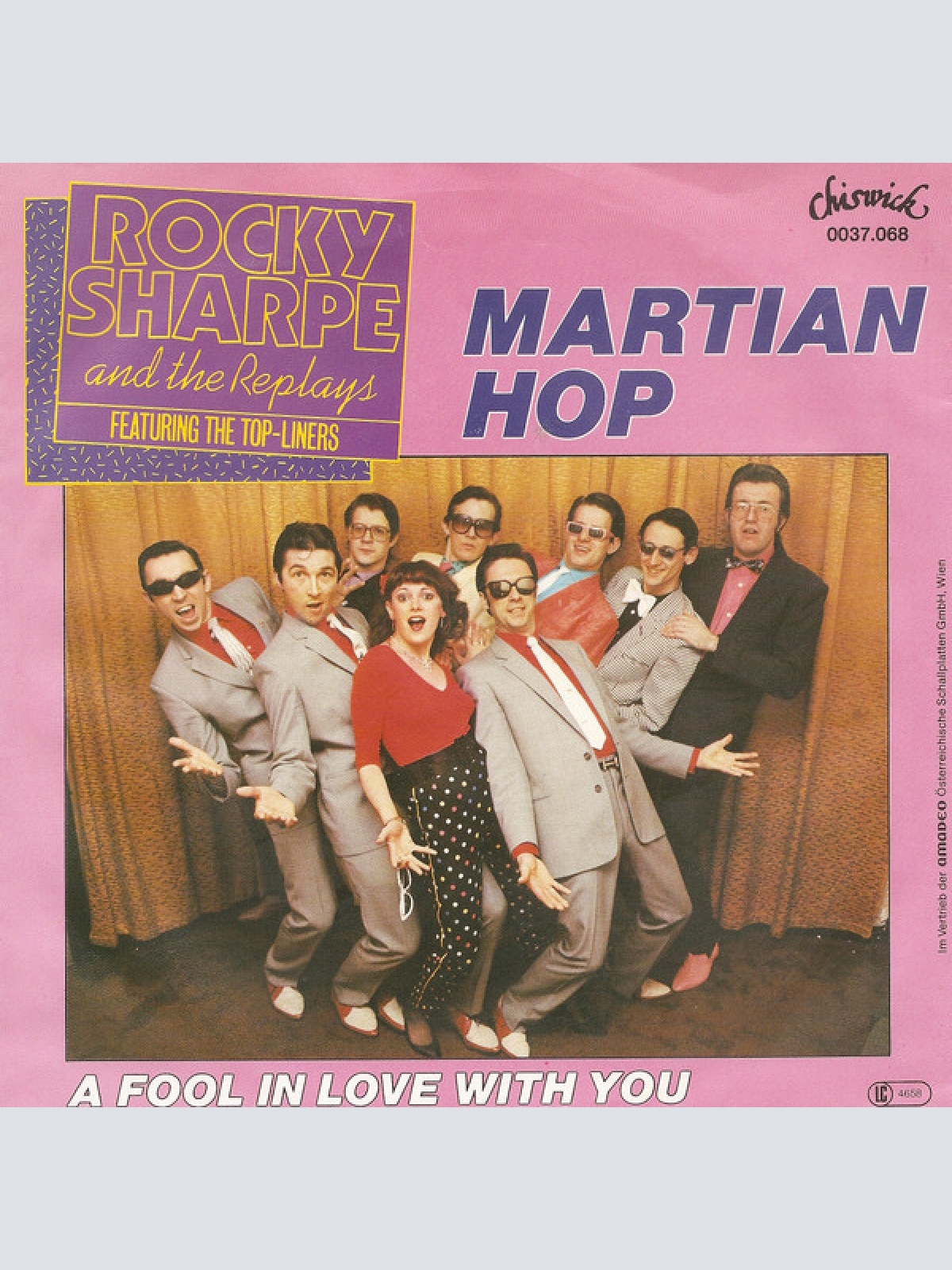 Vinyl / Rocky Sharpe & The Replays - Martian Hop