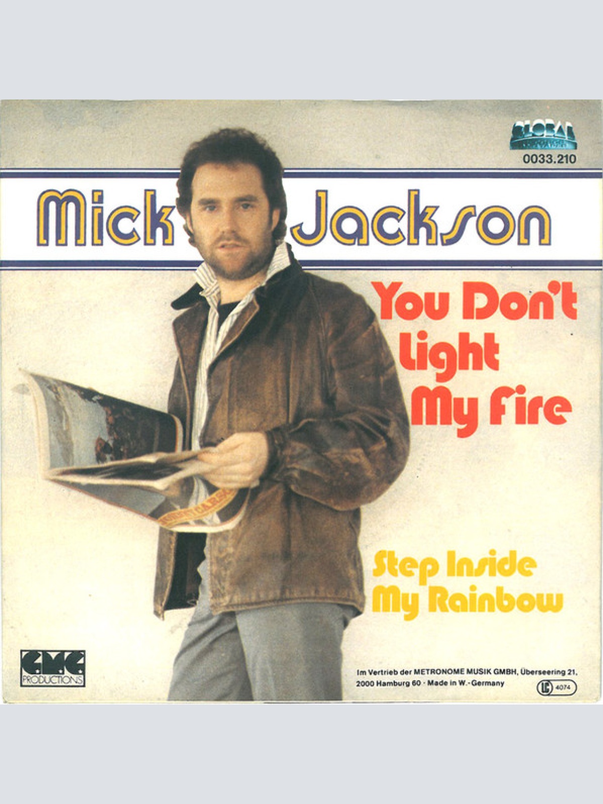 Vinyl / Mick Jackson - You Don't Light My Fire