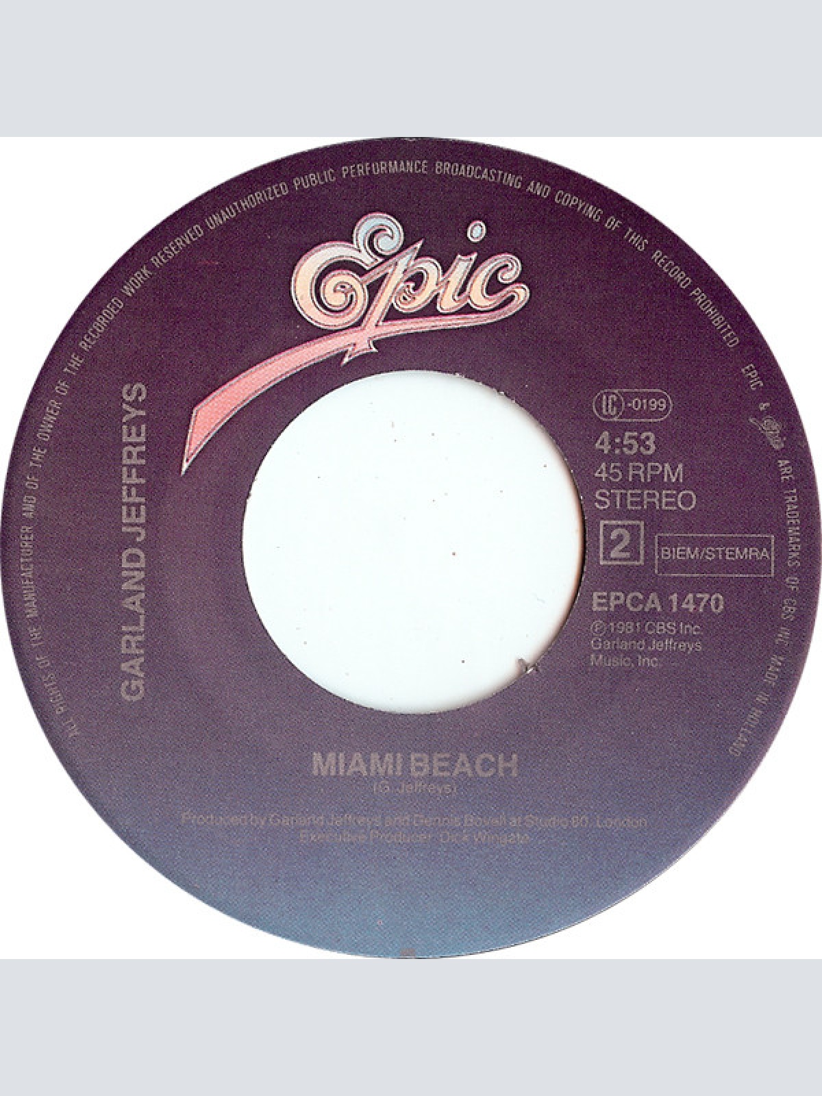 Vinyl / Garland Jeffreys - Lovers' Walk