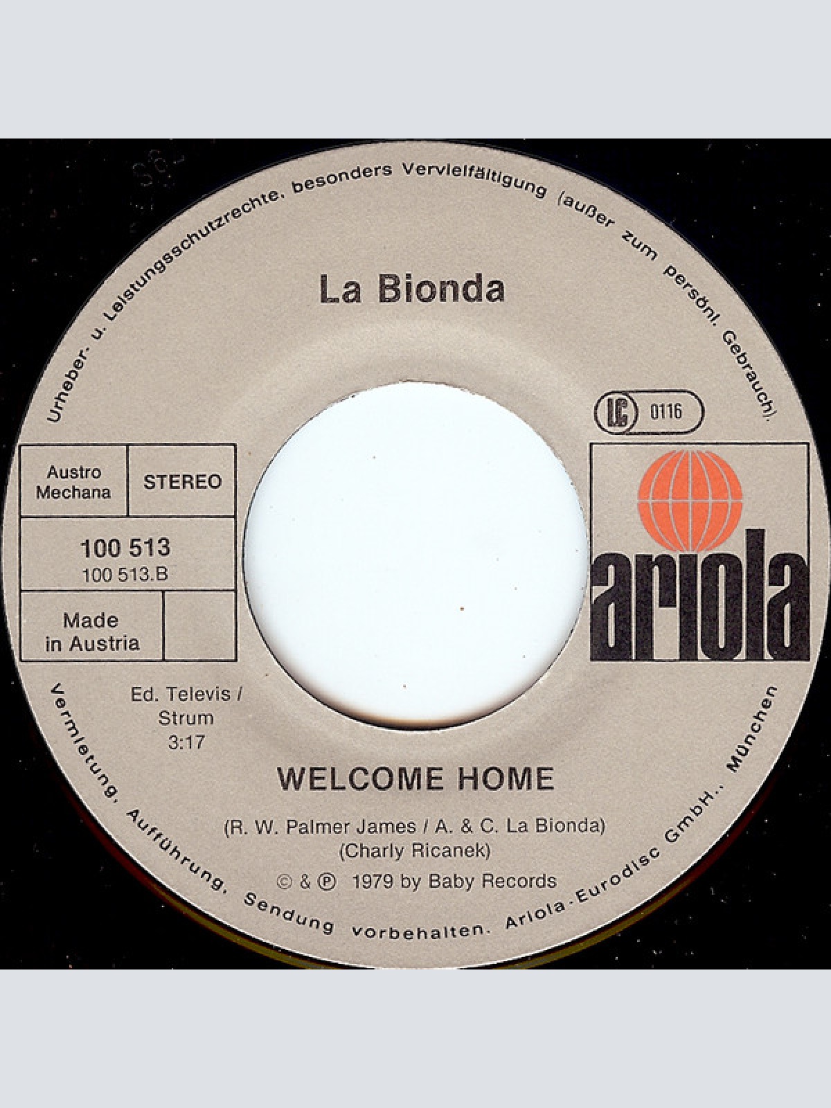 Vinyl / La Bionda - Bandido