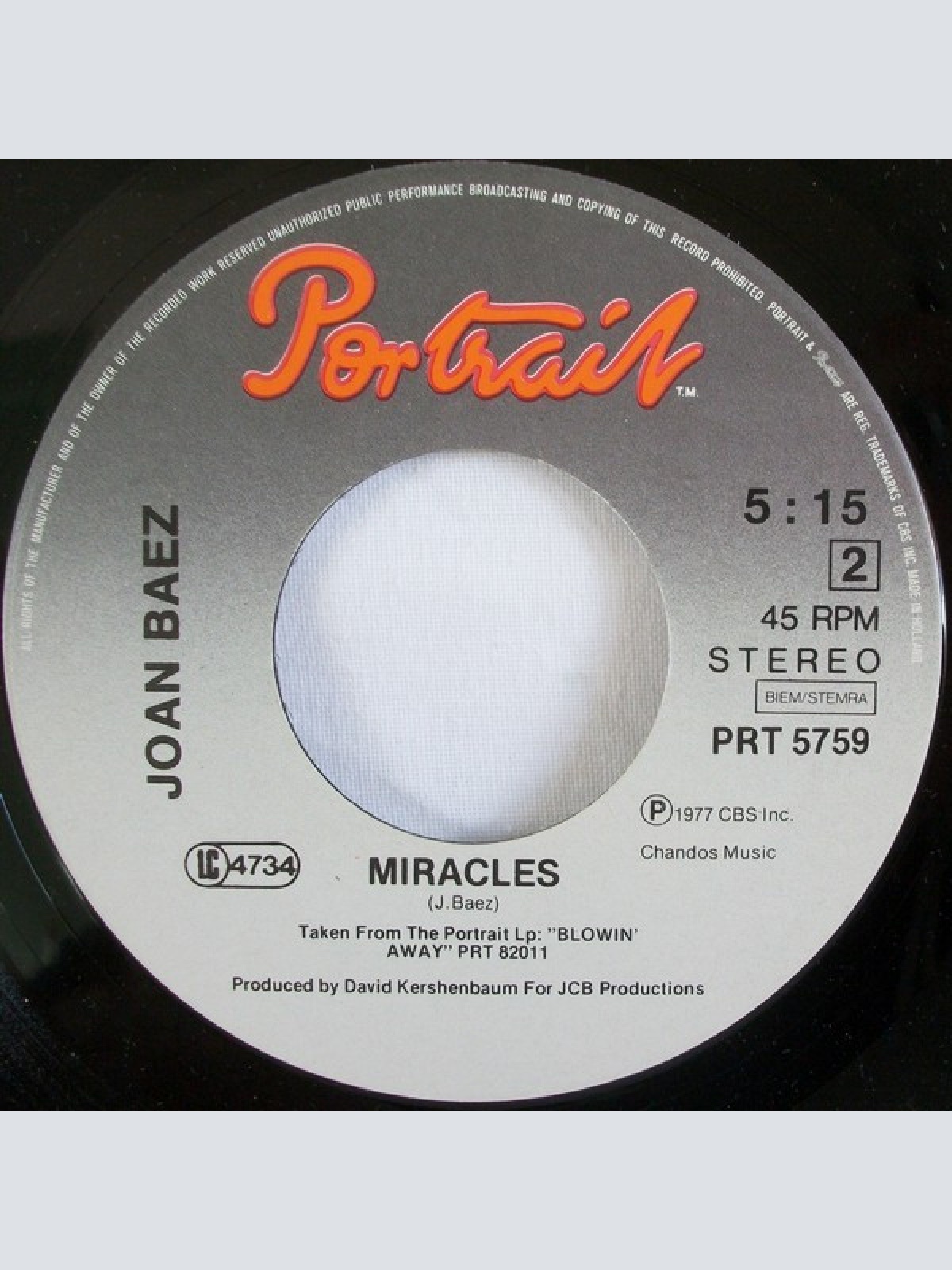 Vinyl / Joan Baez - Time Rag