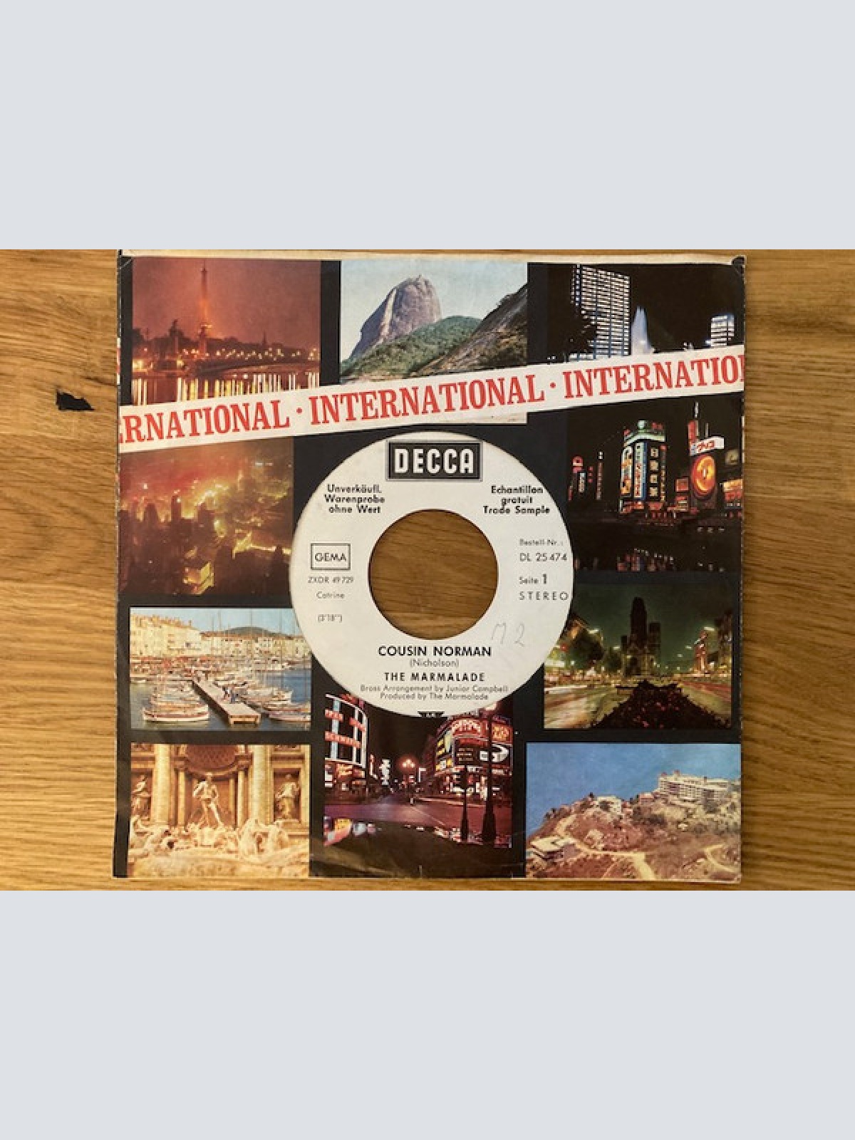 Vinyl / The Marmalade - Cousin Norman