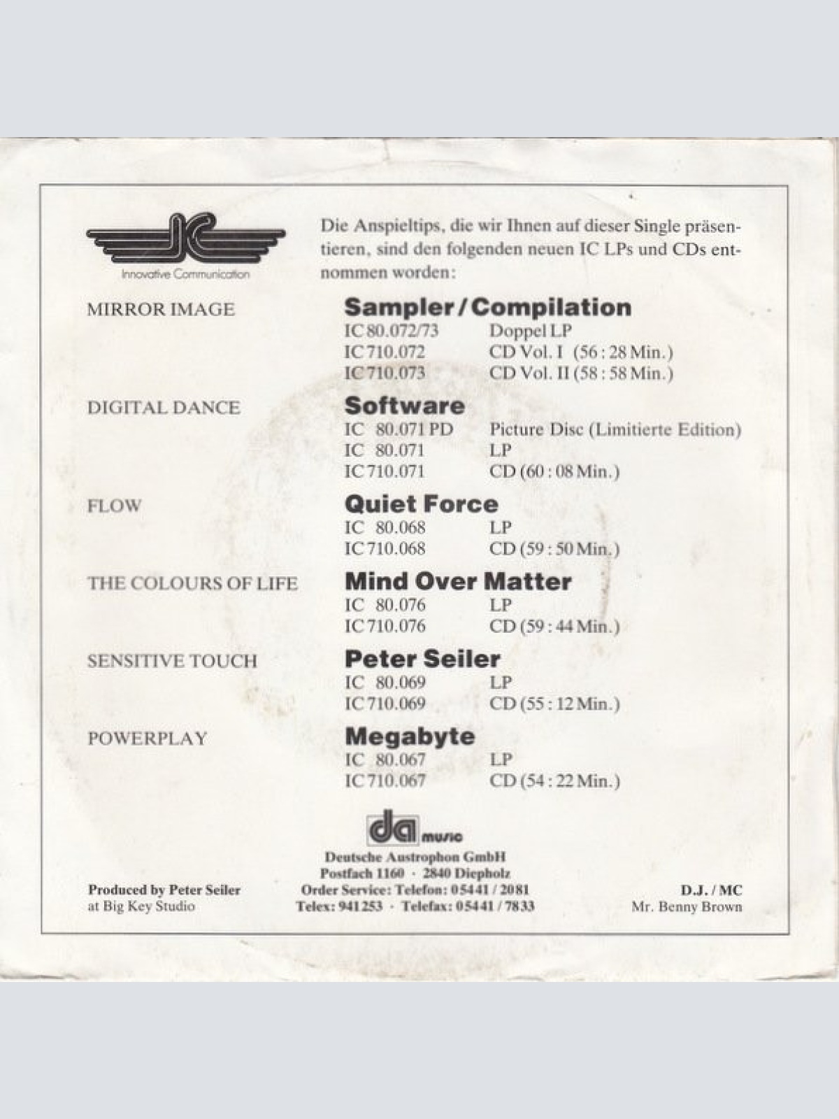 Vinyl / Various - Hit Präsentation