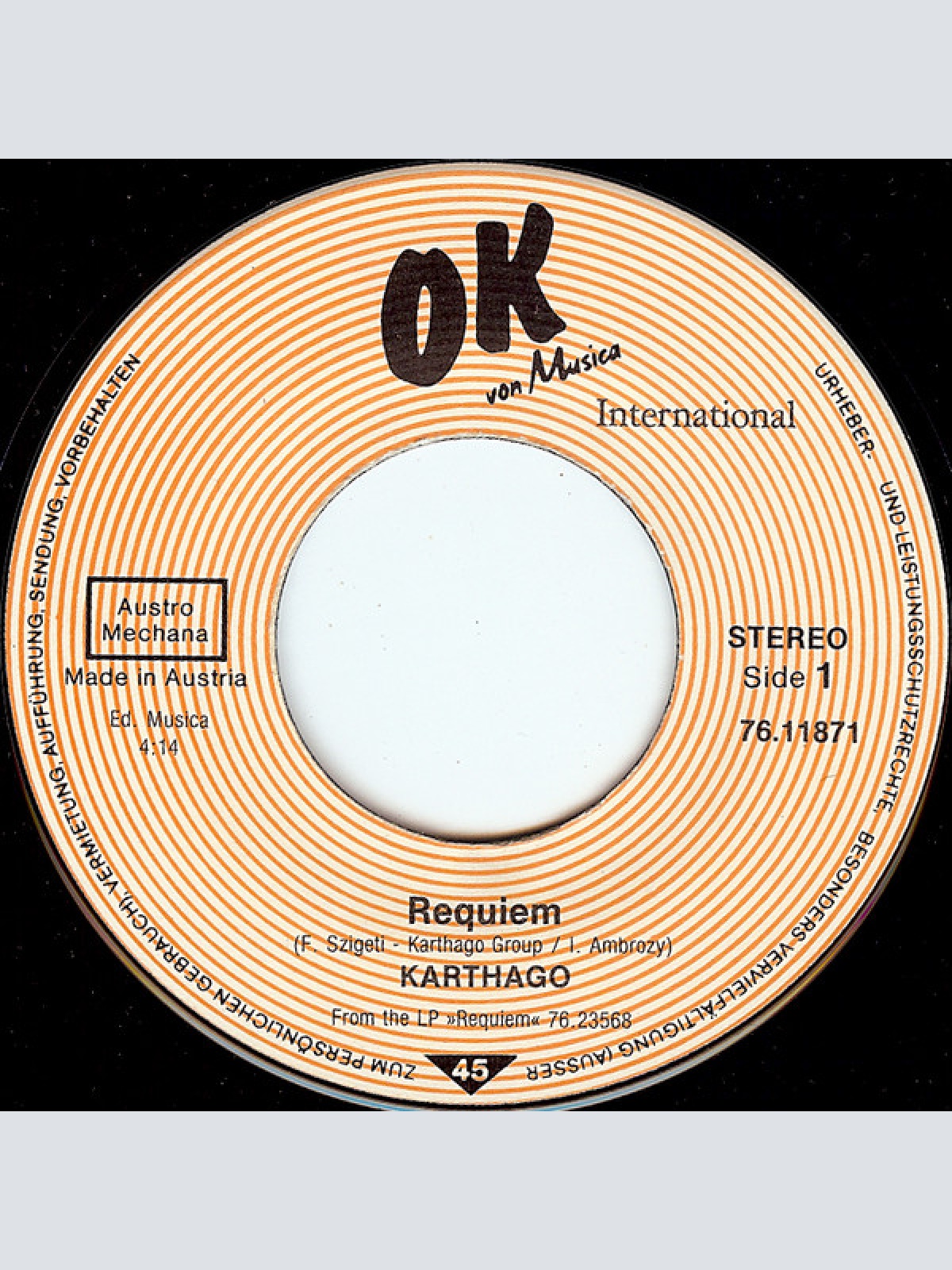 Vinyl / Karthago (2) - Requiem