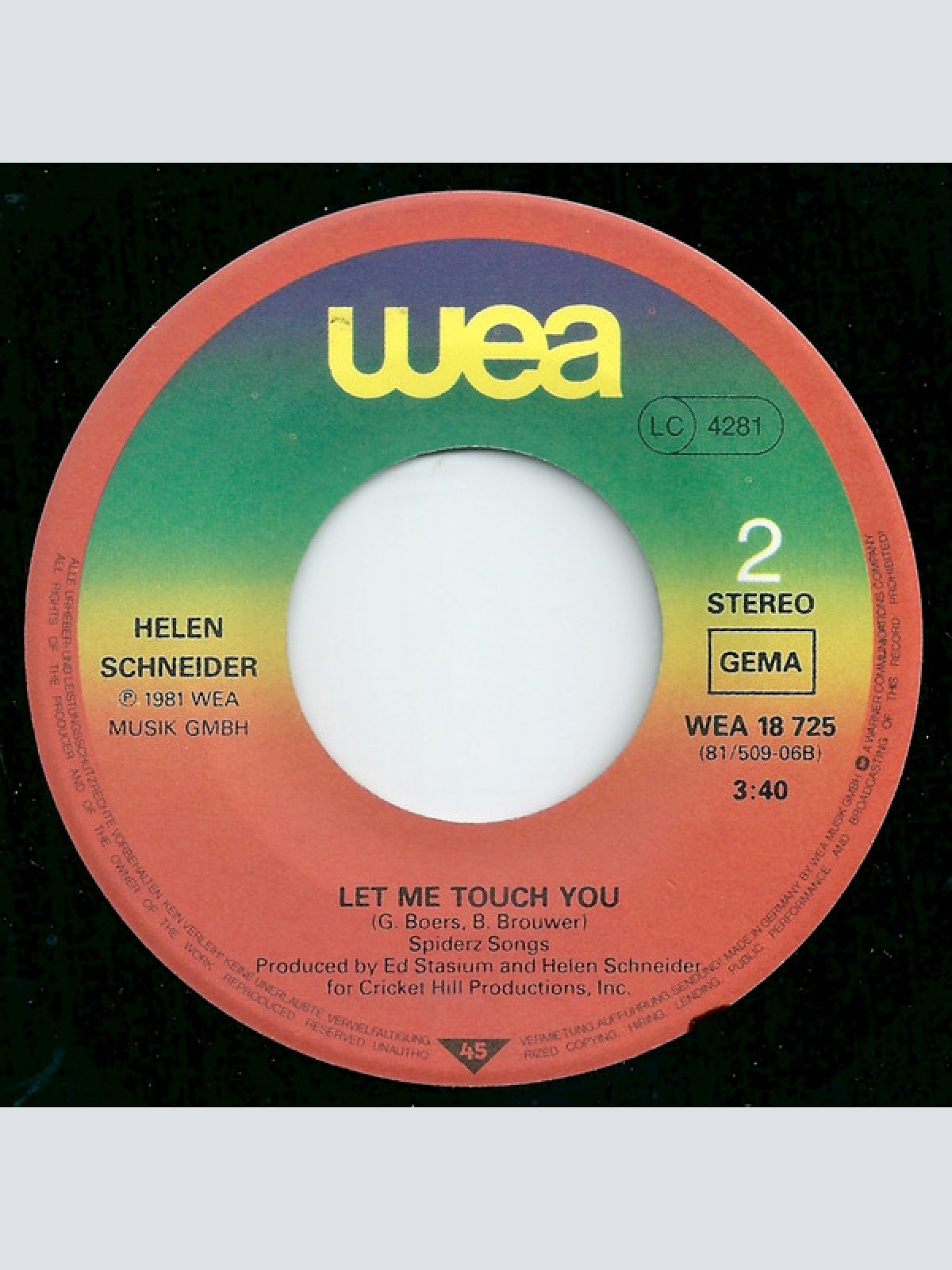 Vinyl / Helen Schneider With The Kick (2) - Shadows Of The Night