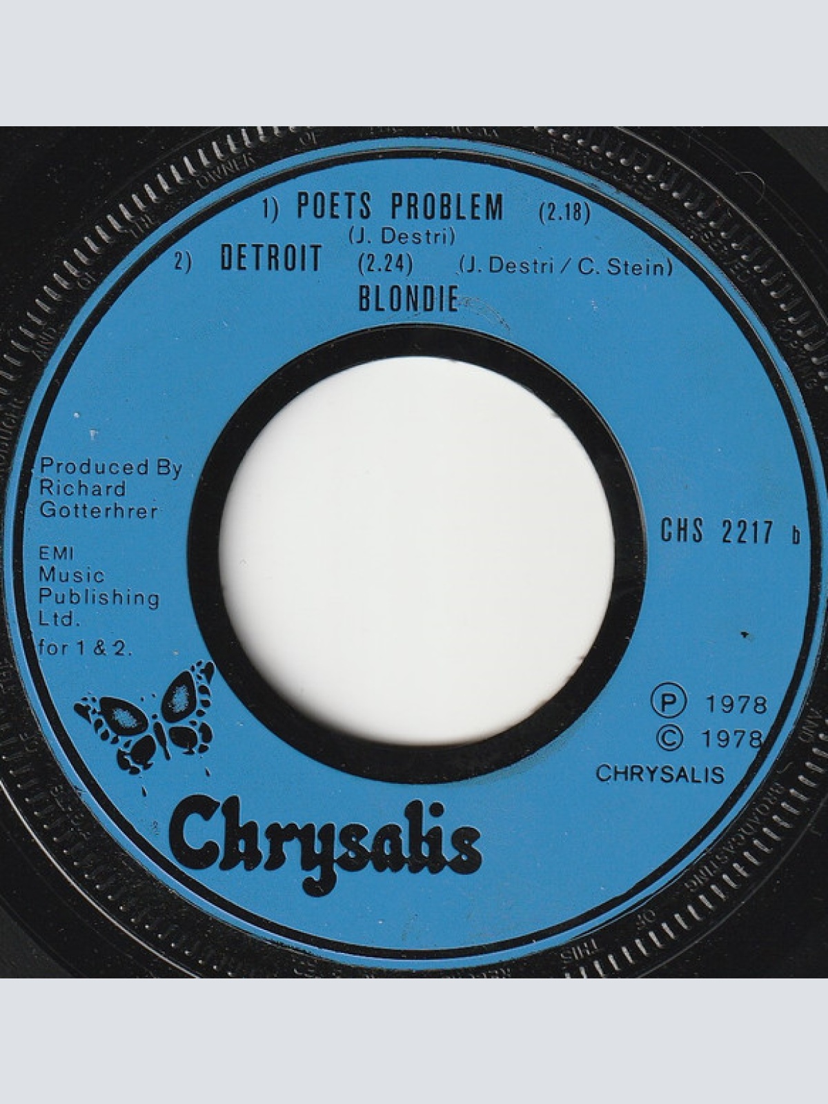 Vinyl / Blondie - (I'm Always Touched By Your) Presence Dear