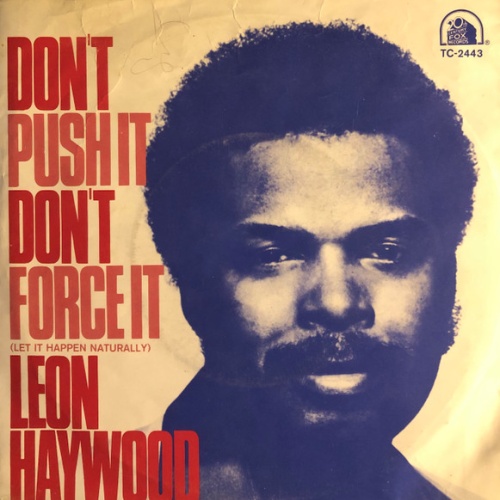 Vinyl / Leon Haywood - Don't Push It Don't Force It